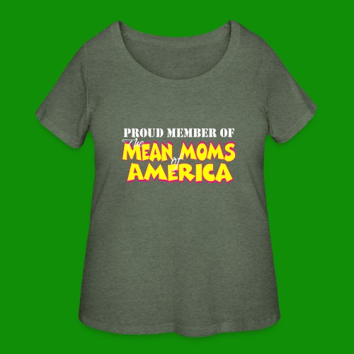 Mean Moms of America - Women's Curvy T-Shirt