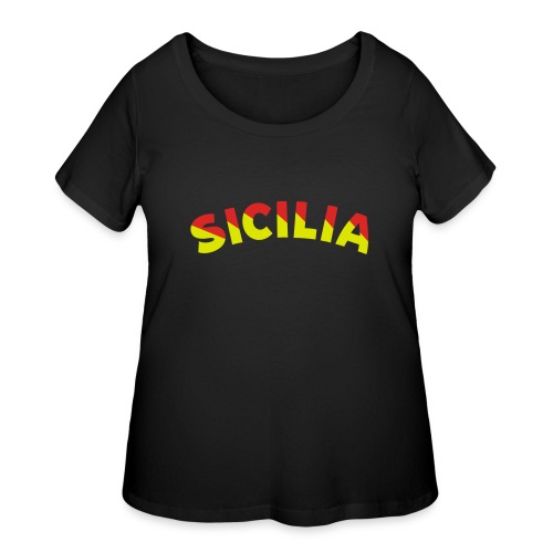 SICILIA - Women's Curvy T-Shirt