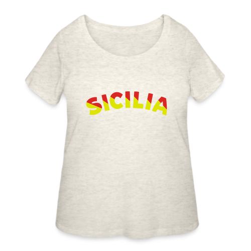 SICILIA - Women's Curvy T-Shirt