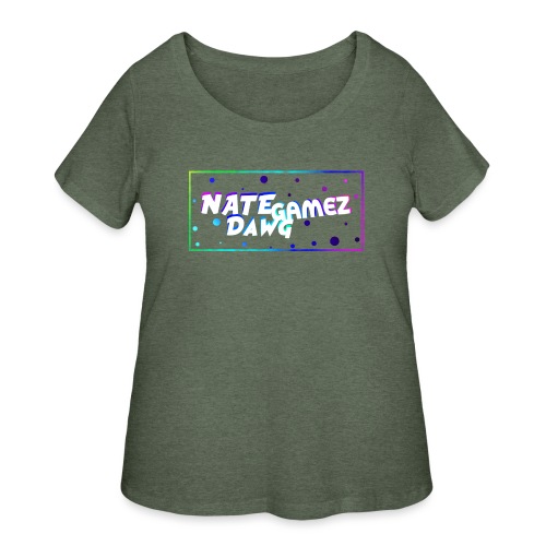 NateDawg Gamez Merch - Women's Curvy T-Shirt
