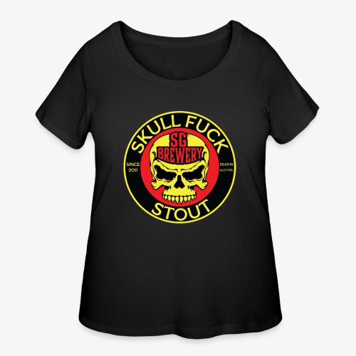 Skull Fuck Stout - Women's Curvy T-Shirt