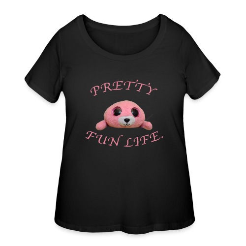 Pretty2 - Women's Curvy T-Shirt