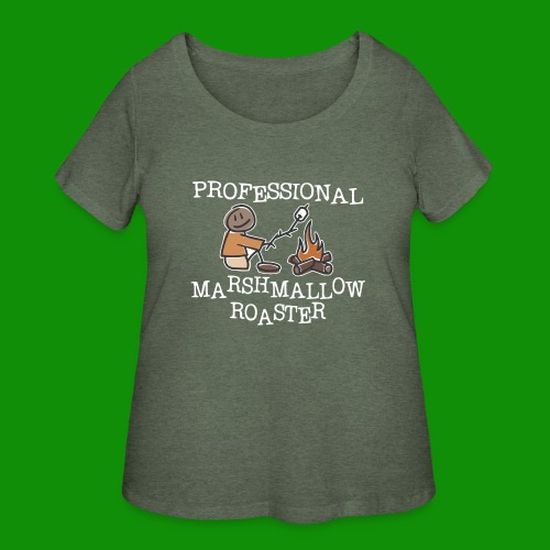 Professional Marshmallow roaster - Women's Curvy T-Shirt