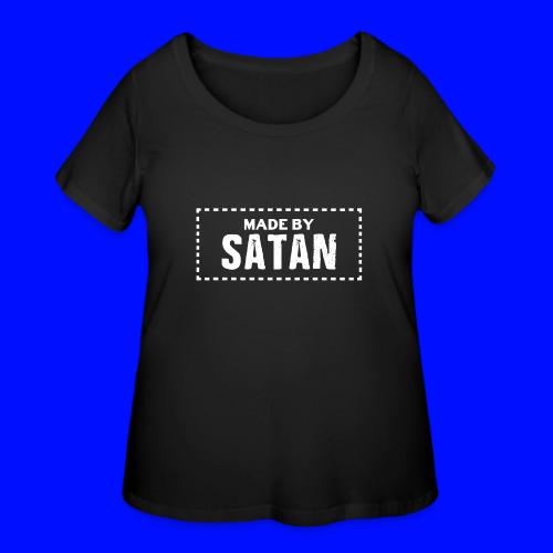 Made by SATAN - Women's Curvy T-Shirt