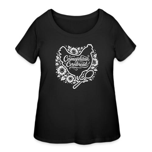2026 Floral Cosmopolitan Cornbread - Women's Curvy T-Shirt