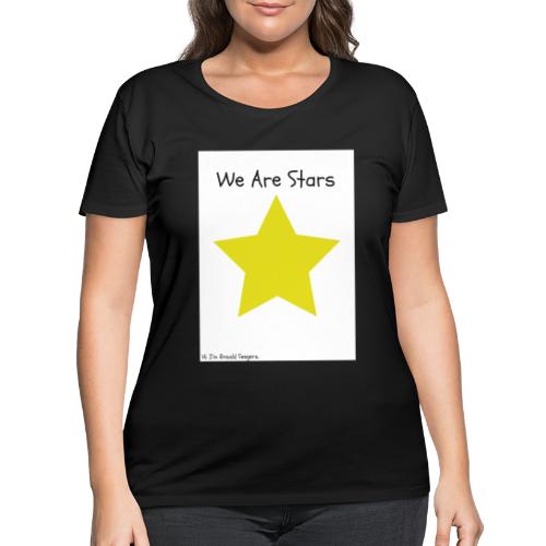Hi I'm Ronald Seegers Collection-We Are Stars - Women's Curvy T-Shirt
