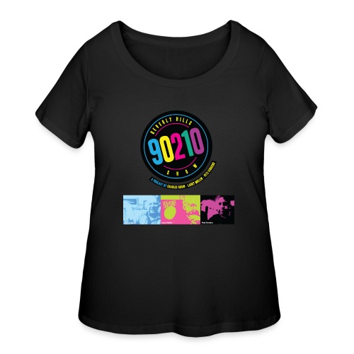 Zoom slide Shirt 90210 01 - Women's Curvy T-Shirt