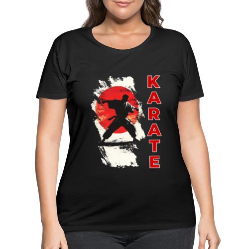 Karate: the spirit of discipline - Women's Curvy T-Shirt
