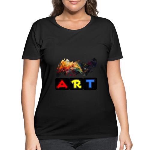 Pulse of Art - Women's Curvy T-Shirt