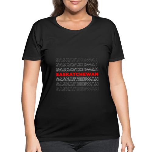 Saskatchewan Style - Women's Curvy T-Shirt
