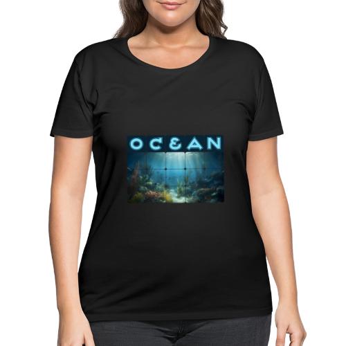 Ocean: Beneath the Surface - Women's Curvy T-Shirt