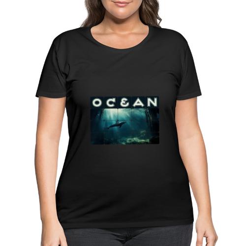 Ocean Whisper - Women's Curvy T-Shirt