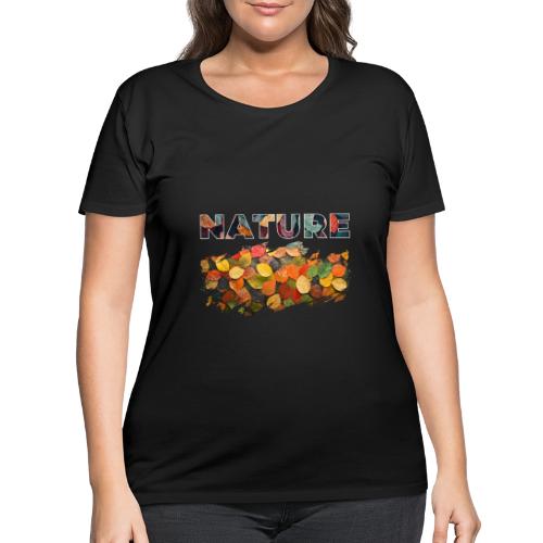 Brushed by Nature - Women's Curvy T-Shirt