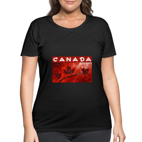 Art of Canada - Women's Curvy T-Shirt