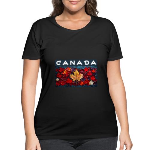 Canada's Living Canvas - Women's Curvy T-Shirt