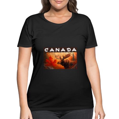True North Canada - Women's Curvy T-Shirt