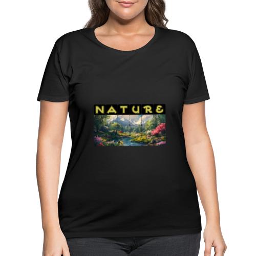 Nature: Spring Awakening - Women's Curvy T-Shirt