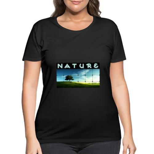 Nature: Solitary Strength - Women's Curvy T-Shirt