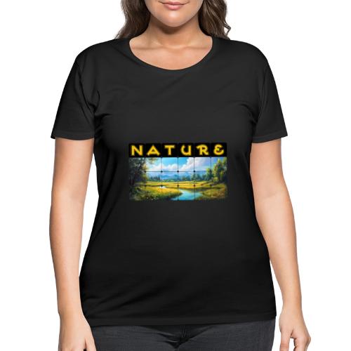 Nature: Season of Bloom - Women's Curvy T-Shirt