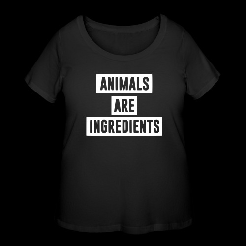 animals - Women's Curvy T-Shirt
