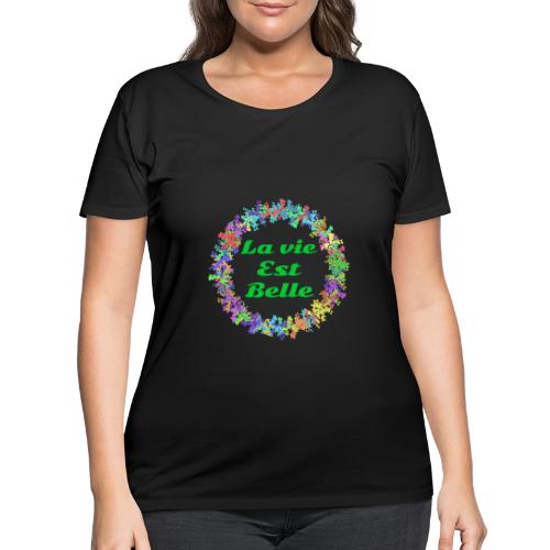 – Positive Attitude - Women's Curvy T-Shirt