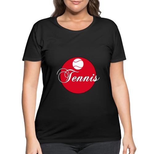 Tennis Pulse - Women's Curvy T-Shirt