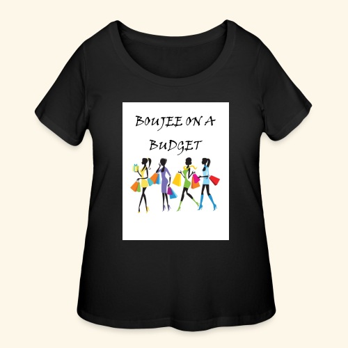 Boujee - Women's Curvy T-Shirt