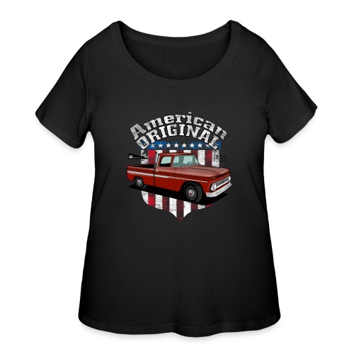 American Original RED - Women's Curvy T-Shirt