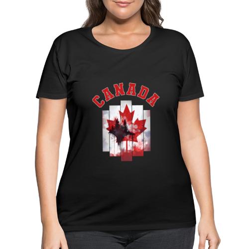Canadian Pulse - Women's Curvy T-Shirt