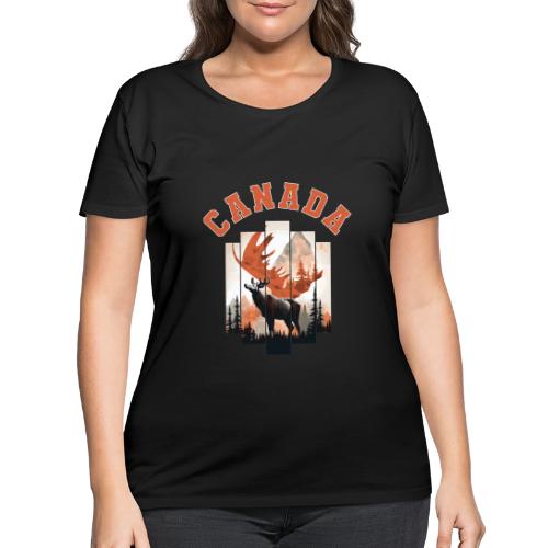Great Canadian Outdoors - Women's Curvy T-Shirt