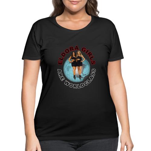 Eldora Girls Are Worldclass - Women's Curvy T-Shirt