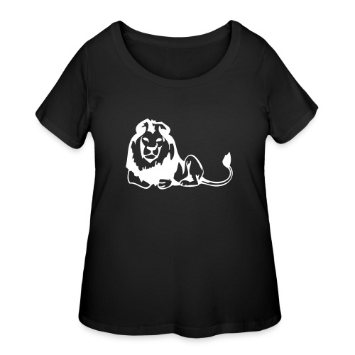 lions - Women's Curvy T-Shirt