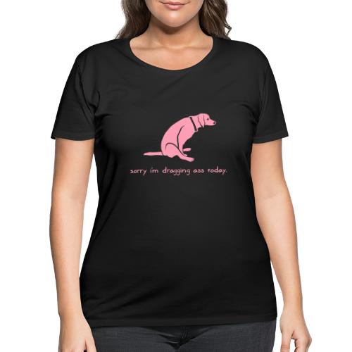 Dragging Ass - Women's Curvy T-Shirt