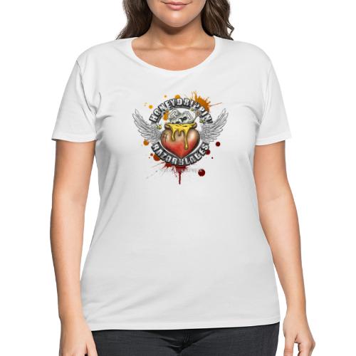 Honeydripping razorblades - Women's Curvy T-Shirt