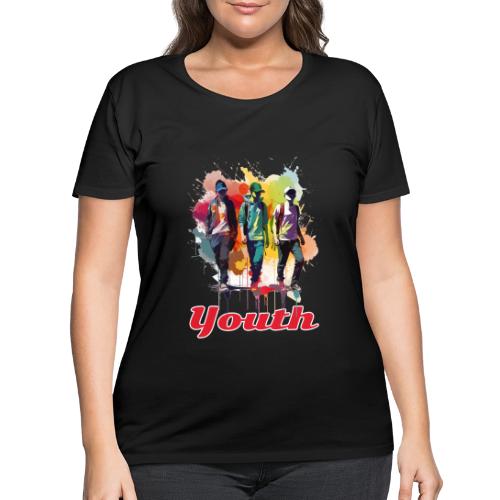Forever Youthful - Women's Curvy T-Shirt