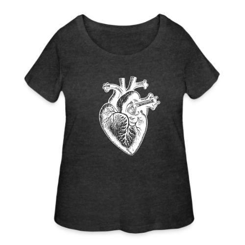 Heart - Women's Curvy T-Shirt