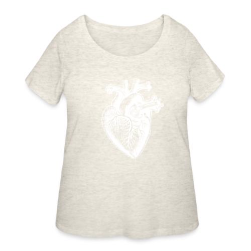 Heart - Women's Curvy T-Shirt