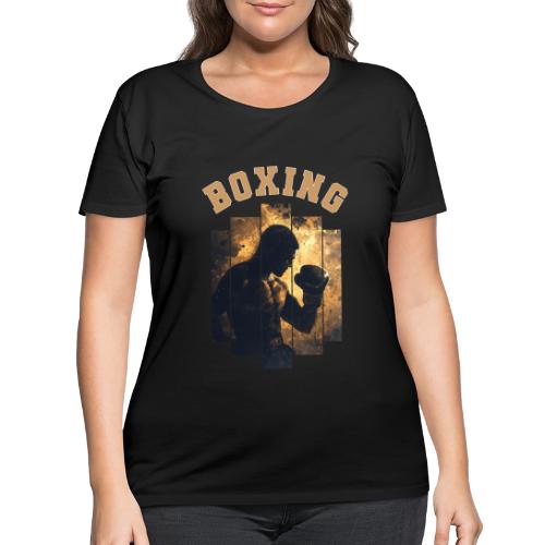 The Art of Boxing - Women's Curvy T-Shirt