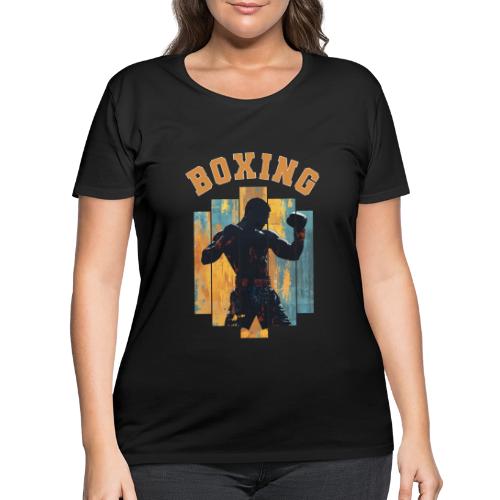 Boxing Is Life - Women's Curvy T-Shirt