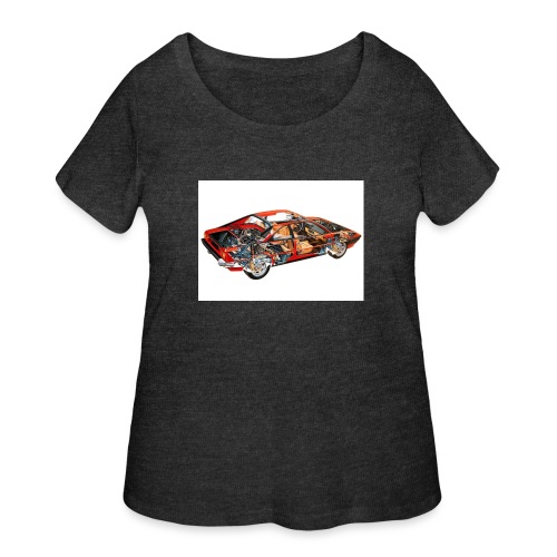 FullSizeRender mondial - Women's Curvy T-Shirt