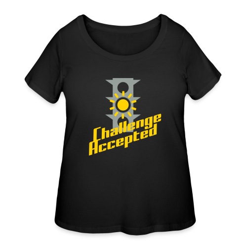 Challenge Accepted - Women's Curvy T-Shirt