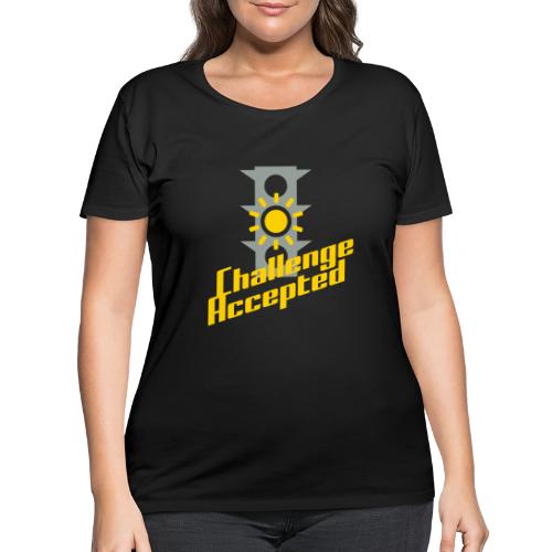 Challenge Accepted - Women's Curvy T-Shirt