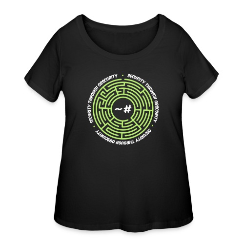 Security Through Obscurity - Women's Curvy T-Shirt