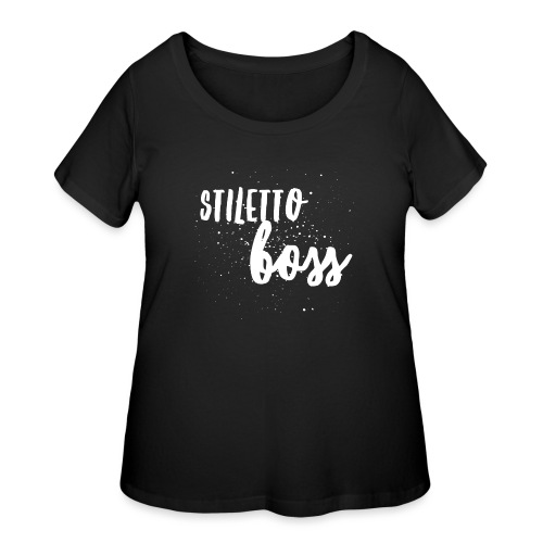 Stiletto Boss Low - Women's Curvy T-Shirt