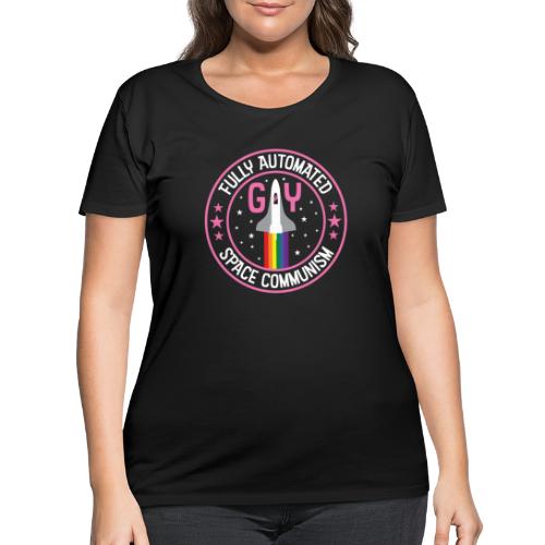 Fully Automated Gay Space Communism - Women's Curvy T-Shirt