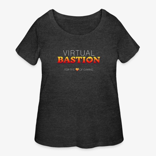 Virtual Bastion: For the Love of Gaming - Women's Curvy T-Shirt