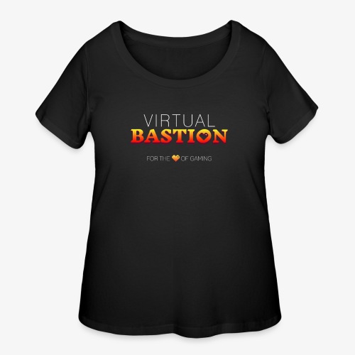 Virtual Bastion: For the Love of Gaming - Women's Curvy T-Shirt