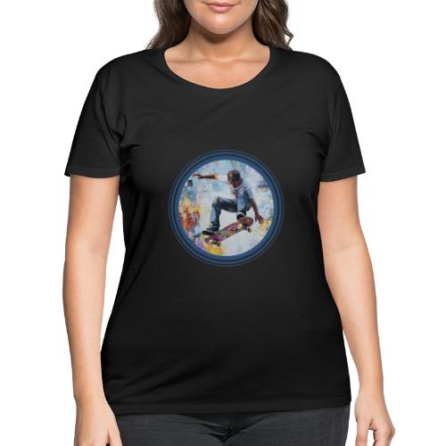 Skateboarding Universe - Women's Curvy T-Shirt