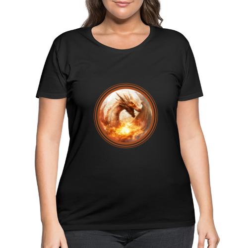 Dragon's Wrath - Women's Curvy T-Shirt