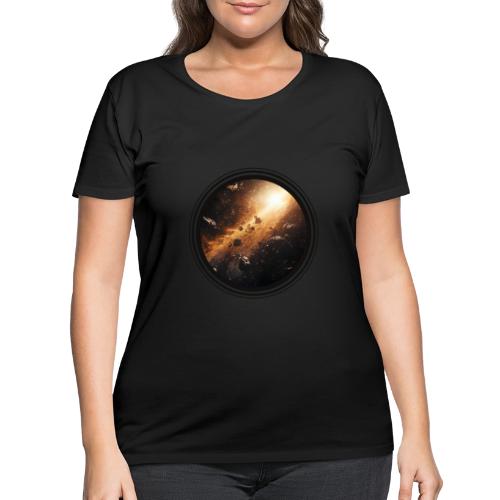 Asteroids Pulse - Women's Curvy T-Shirt